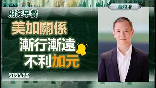 財經早餐(2026年6月2日) 美加關係漸行漸遠不利加元 #AI_Mark #投資 #CIO觀點 #外匯市場 #加元 #財經早餐