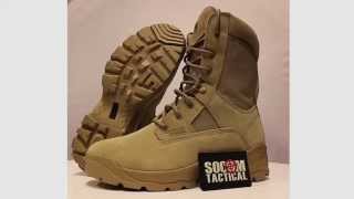 Socom Tactical: 360 Degree View of 5.11 A.T.A.C. 8 Coyote Boots