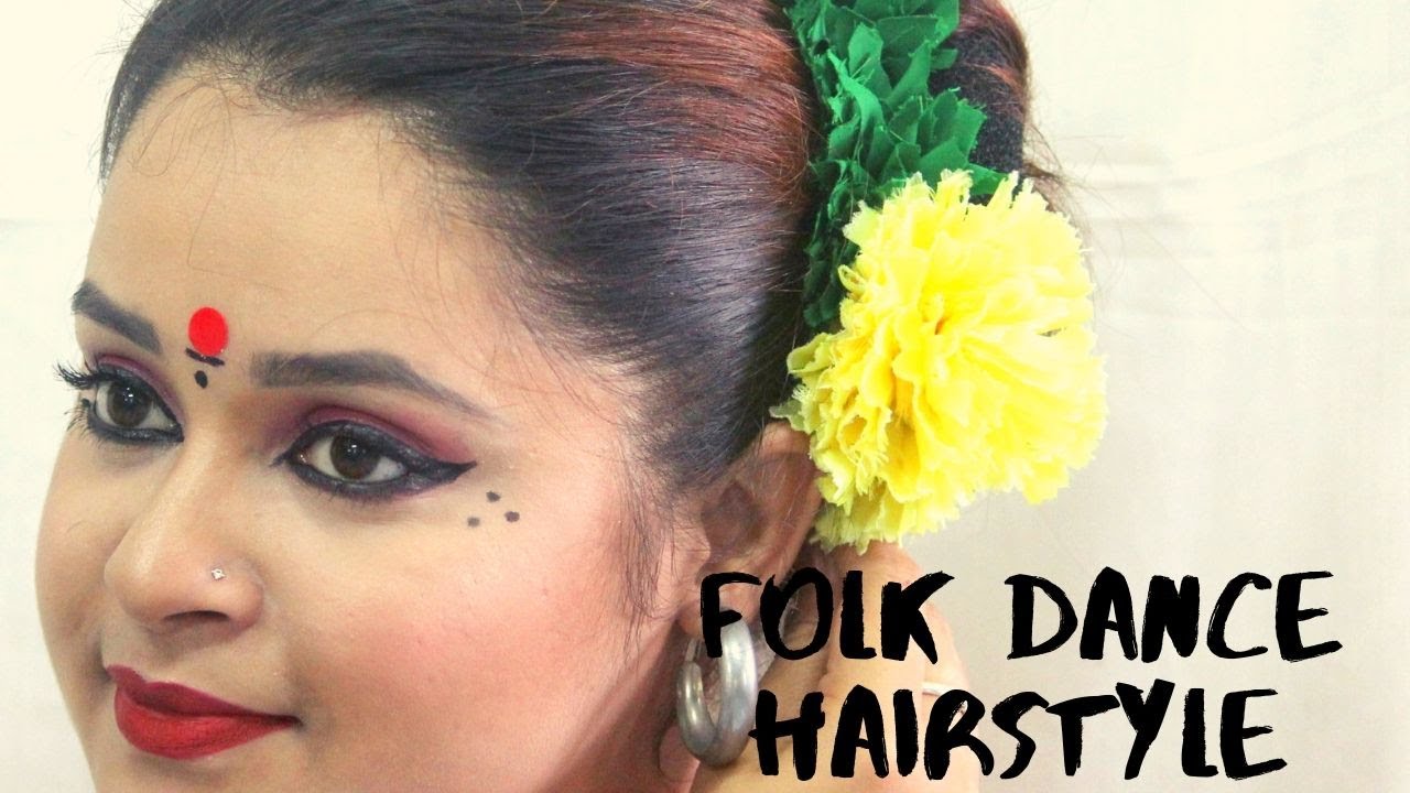 Odissi Hairdo, Makeup & Costume Details | Complete Odissi Getup - YouTube