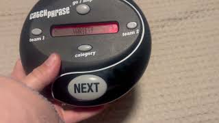 Playing this fun catch phrase game