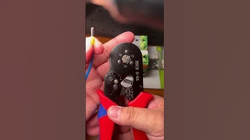 Hanrro Hexagonal Wire Crimpers For End Sleeves and Ferrules #hanrro #wirecrimper #electricians