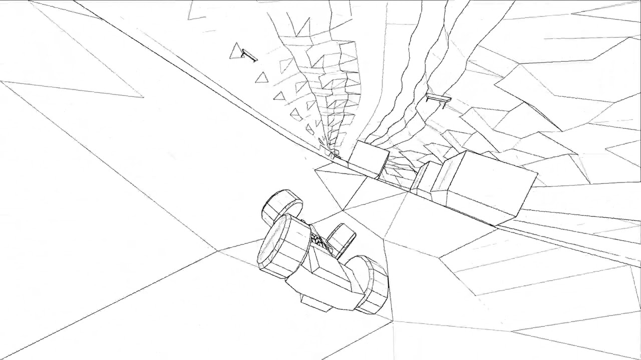 Rollcage Redux Remake Direct3D 4k Untextured presents the "SMUGGLERS" route :)