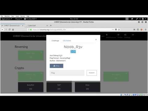 noob_r3v | SECARMY CTF 3.0