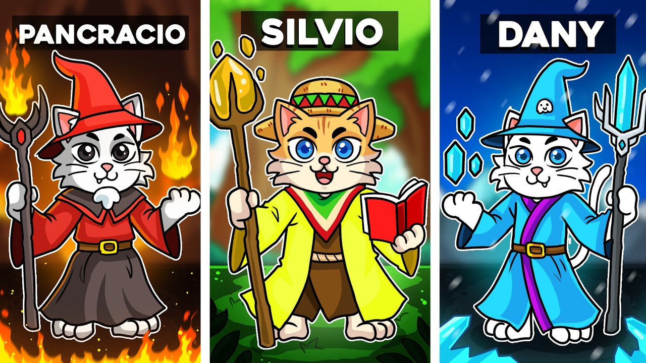 Nos convertimos en GATOS MAGICOS... 🐈🔮😹 SILVIOGAMER en MEOWGIC 🐟