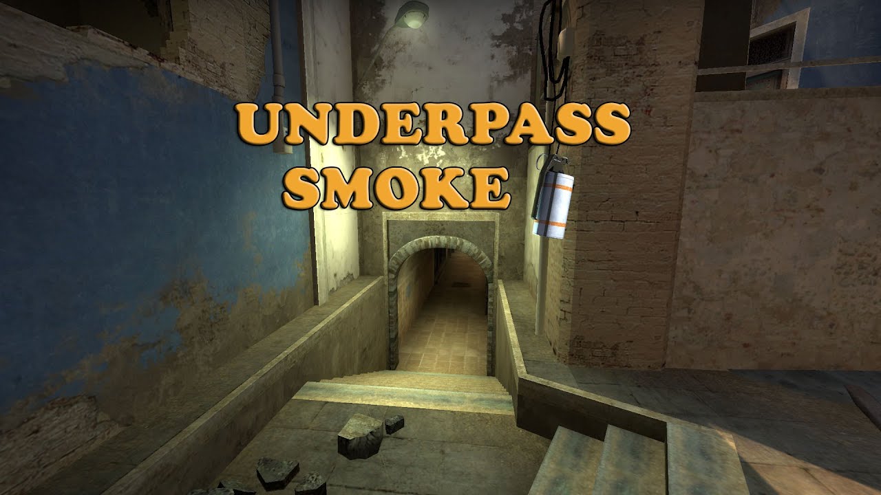 CS:GO - MIRAGE || Underpass Smoke - YouTube