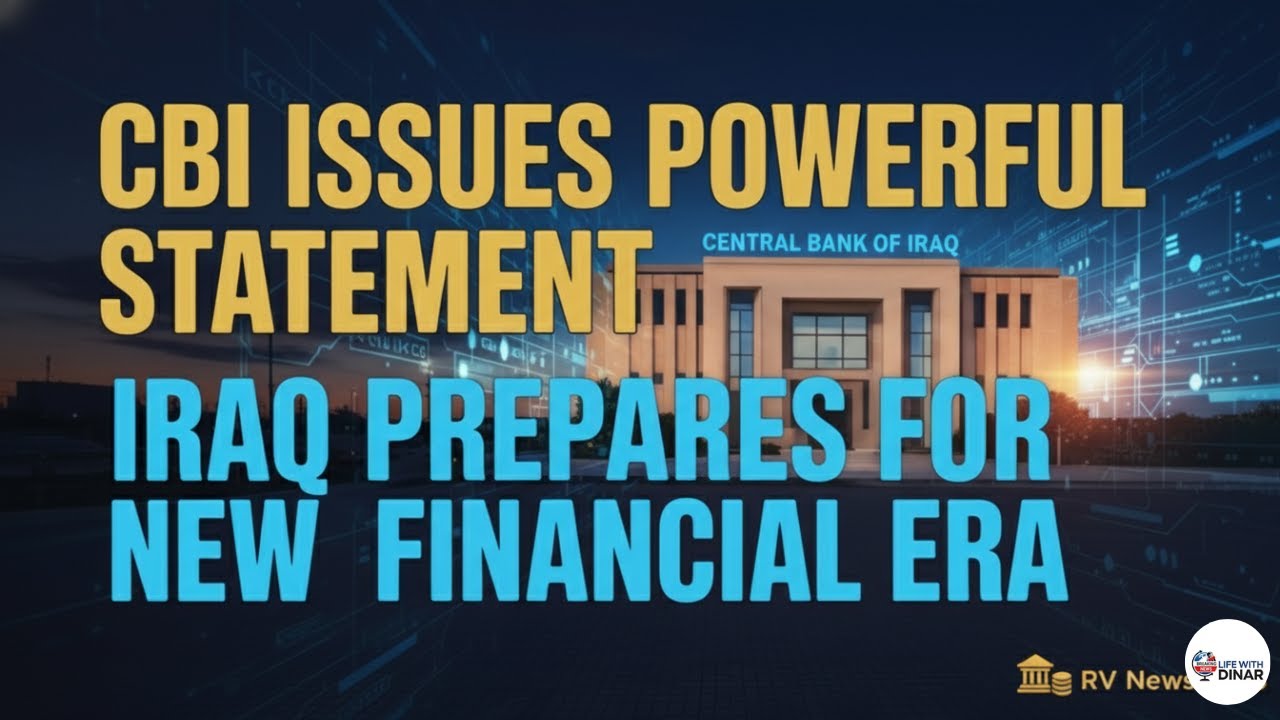 CBI Bombshell: 🚨 Iraq's Financial Reset is HERE! Dinar RV & New Era Breakdown 2025! 💸