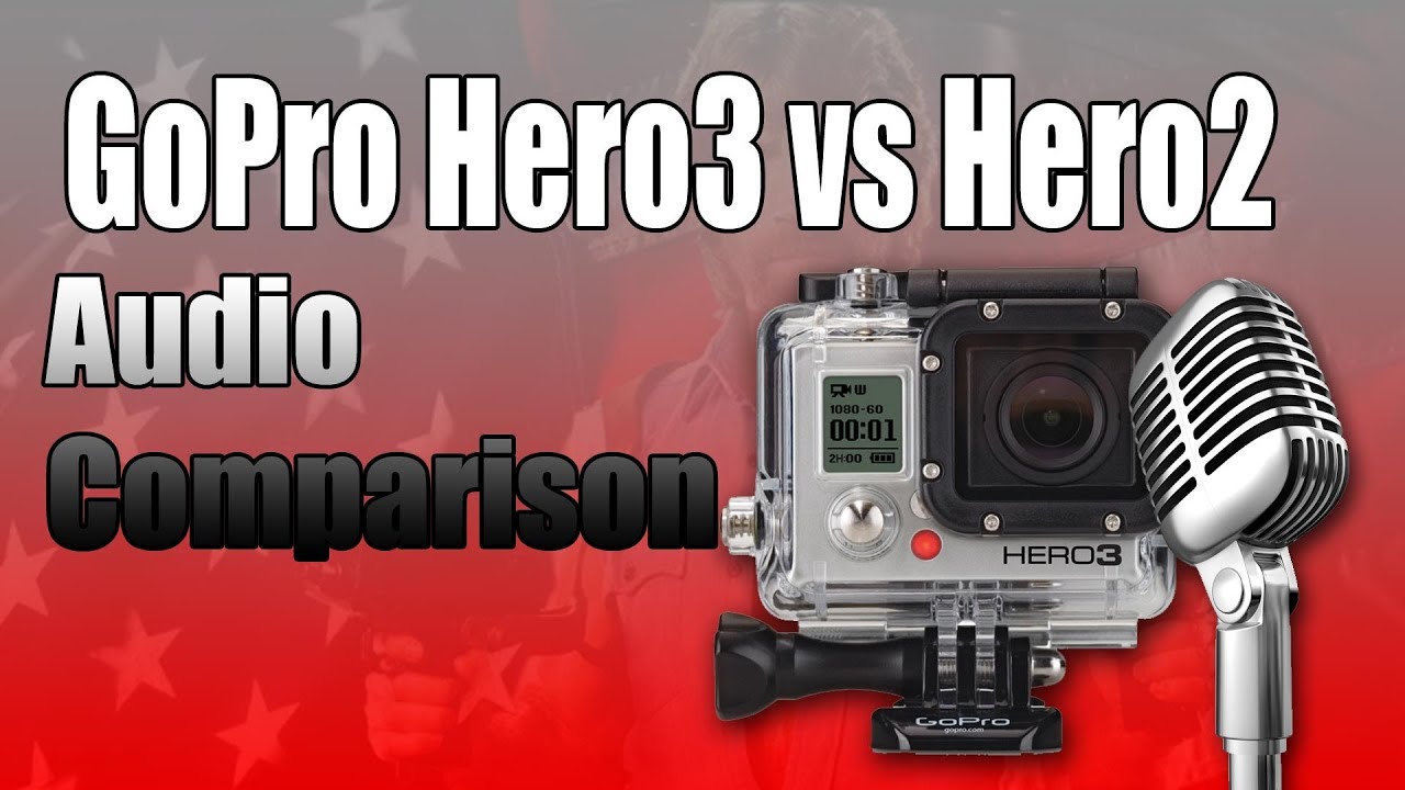 GoPro Hero 3 vs GoPro Hero 2 - Audio Comparison