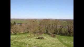 Vue sur la vallée à Avrilly