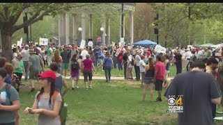 Hundreds Rally On The Common For Climate And Jobs