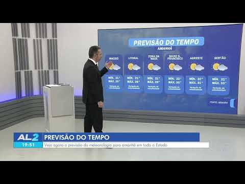 Veja a previsão do tempo para Alagoas nesta quarta-feira