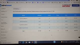 SSC CGL OLIVEBOARD Live mock 18-19 May . My scorecard