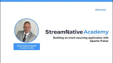How to build an event sourcing application with Apache Pulsar (49:21 min)