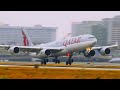 FANTASTIC Plane Spotting at Los Angeles International Airport LAX | ft. QATAR Amiri A340 500 A7 HHH