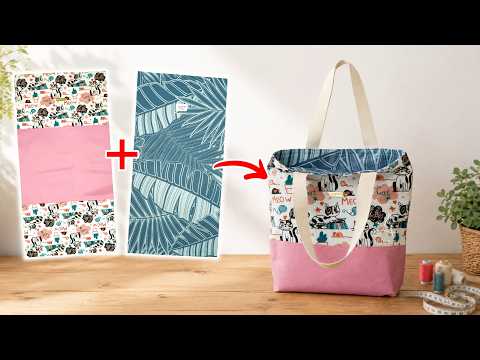 ONE Tote, TWO Looks for Every Mood (Reversible Reina Tote Tutorial)