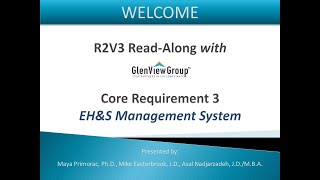 R2v3 Core Requirement 3 from R2 Experts