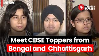 Meet CBSE Toppers From Bengal And Chhattisgarh