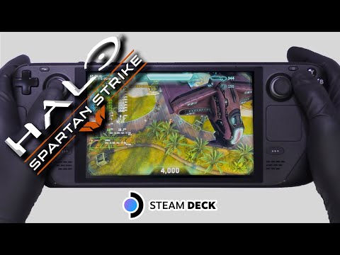 Steam Deck Gameplay | Halo: Spartan Strike | Steam OS | 4K 60FPS