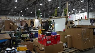 Warehouse in Shorewood is devoted to returned items