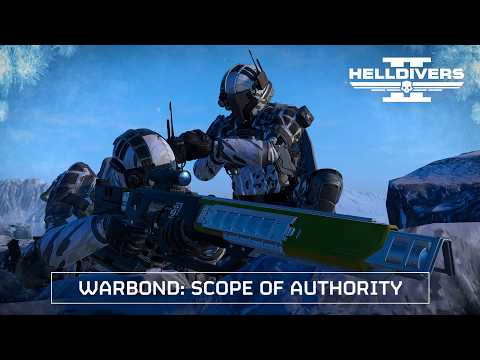 HELLDIVERS™ 2 – Scope of Authority Warbond