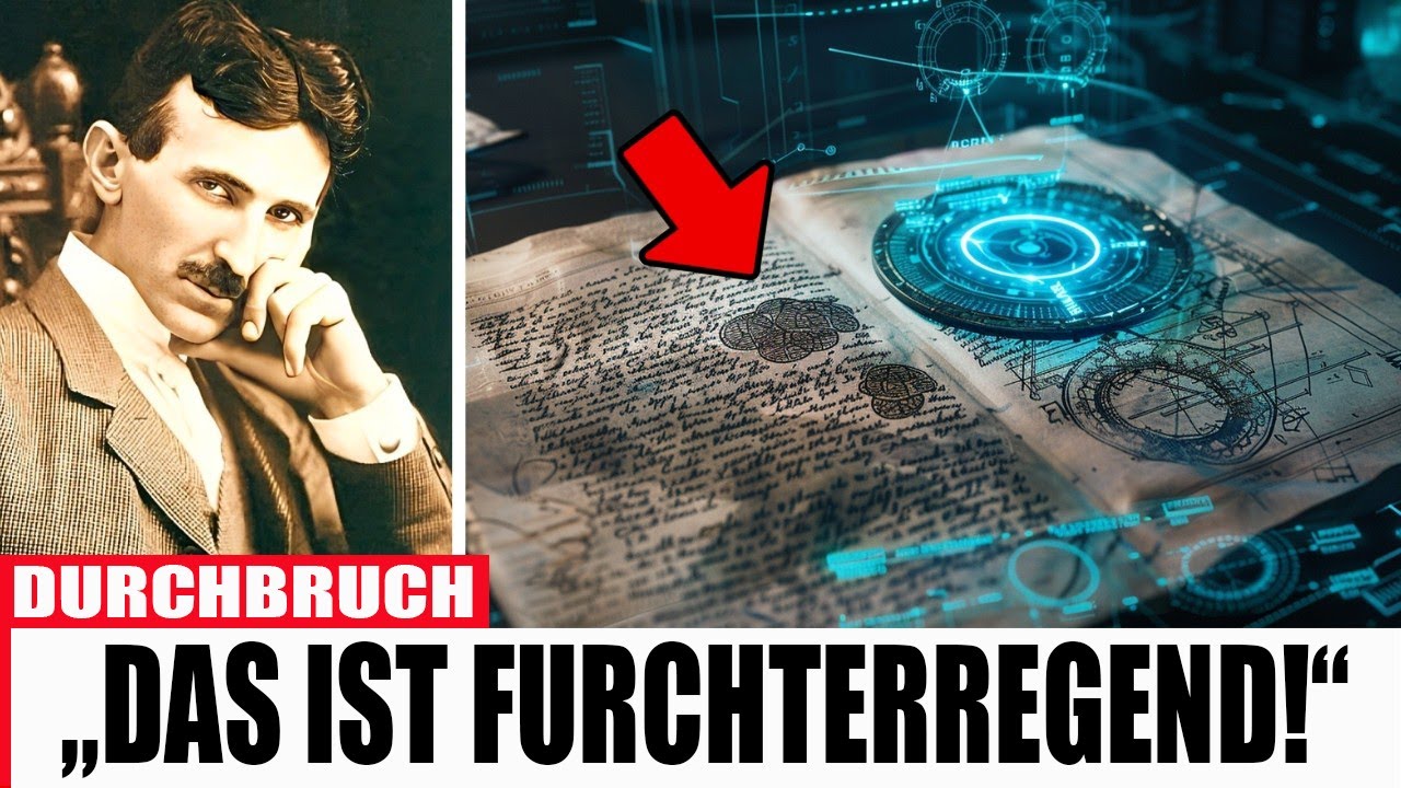 Googles Quanten-KI analysierte Teslas Notizen… Was dabei herauskam, war erschreckend.