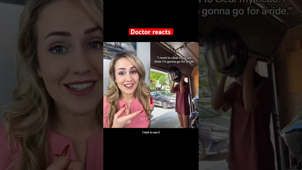 Doctor reacts to dangerous motorcyclists