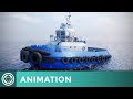 Vessel Showcase - Cinematic animation. Unreal Engine. Real-time render.
