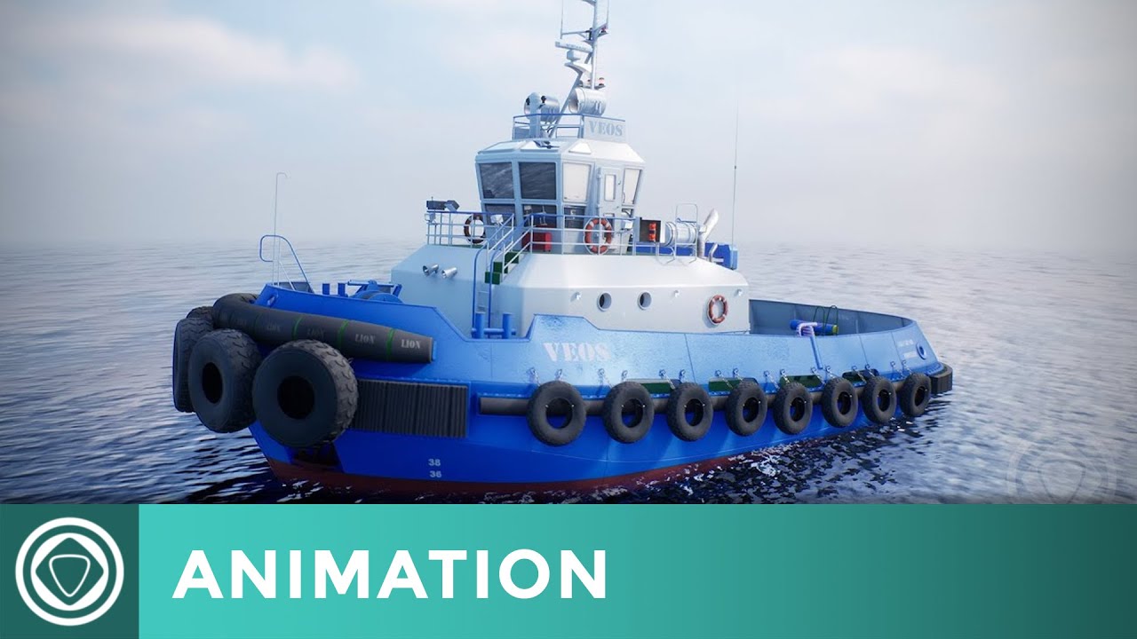 Vessel Showcase - Cinematic animation. Unreal Engine. Real-time render.