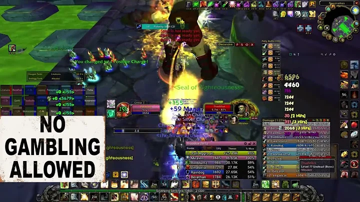 Turtle WoW CC2: Ret Paladin 2400 DPS Thaddius