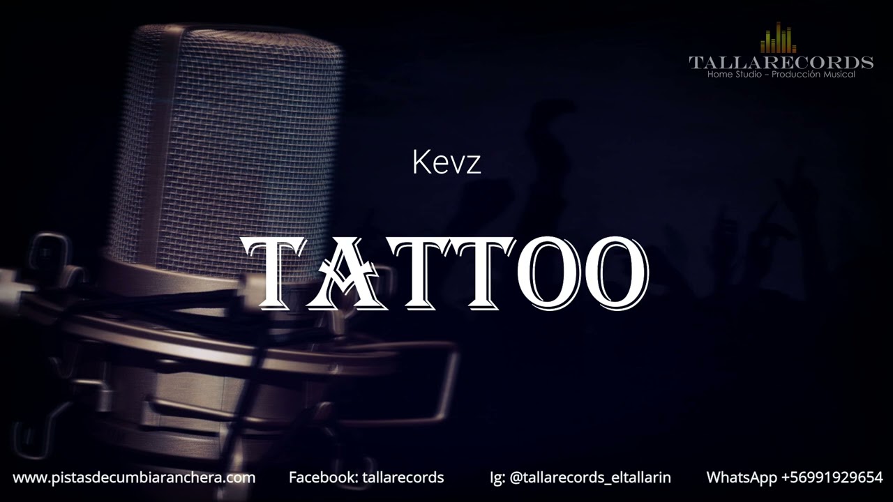 Tattoo - Karaoke en Cumbia Ranchera - Pista Instrumental + Letra - TallaRecords