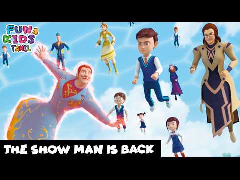 The Show Man Is Back | Rudra Cartoon Ep 158 | Action Cartoon Story In Tamil | Fun 4 kids Tamil