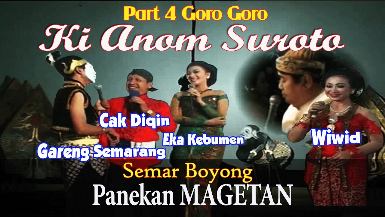 Wayang Kulit Goro Goro - Gareng Semarang Cak Diqin Ki Anom Suroto Lakon Semar Boyong Magetan 4/5