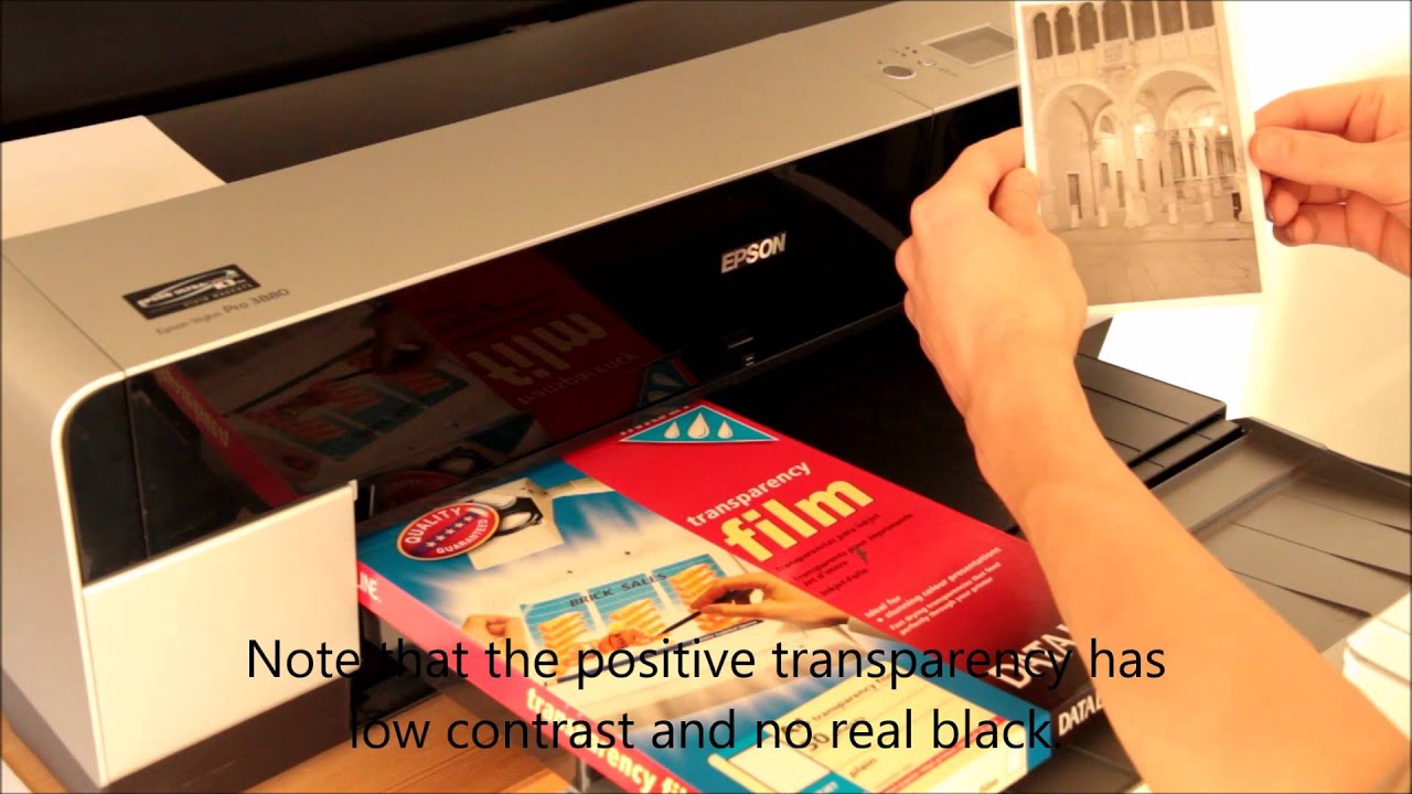 Preparing image and paper for photopolymer intaglio printing - YouTube