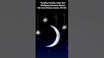 Thumbnail of Twinkle, Twinkle, Little Star "Ah vous dirai-je, Maman; K.265 🎵 Mozart Healing Sounds