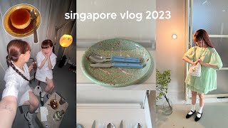 Singapore Vlog: shopping, Singapore outfits, food & cafe (BEST aesthetic places to visit) | Q2HAN