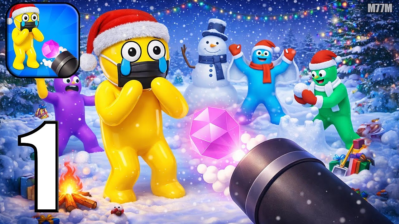 Cannon Chaos: Silly Shots - Gameplay Walkthrough Part 1 (Android,iOS)