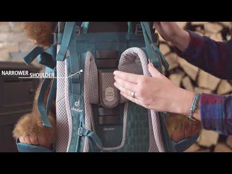 Deuter Kid Comfort Active SL Child Carrier - Women's Video - Deuter Kid Comfort Active SL Child Carrier - Women's Video