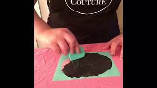 Chalk Couture Transfer + Speedball Screen Printing Ink