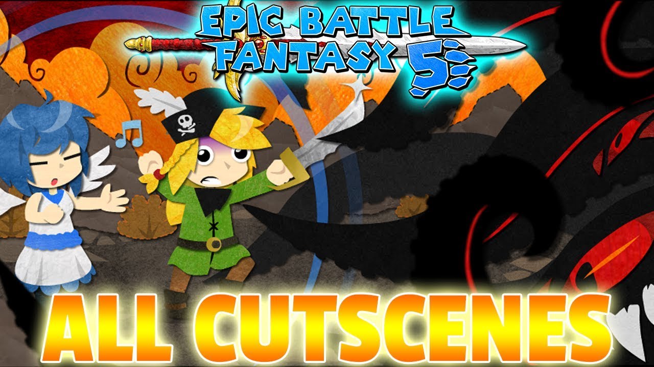 Epic Battle Fantasy 5 All Cutscenes No Dialogues Youtube