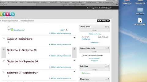 Uploading your syllabus to Moodle