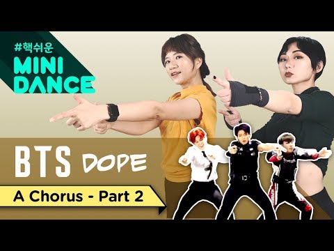 BTS "DOPE" 쩔어 [A Chorus - 2] Dance Tutorial (Mirrored)