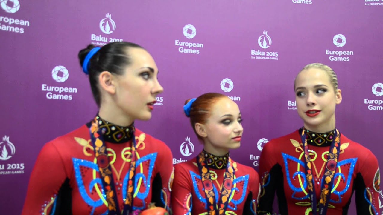 Баку-2015. Наше трио в акробатике завоевало бронзовую медаль