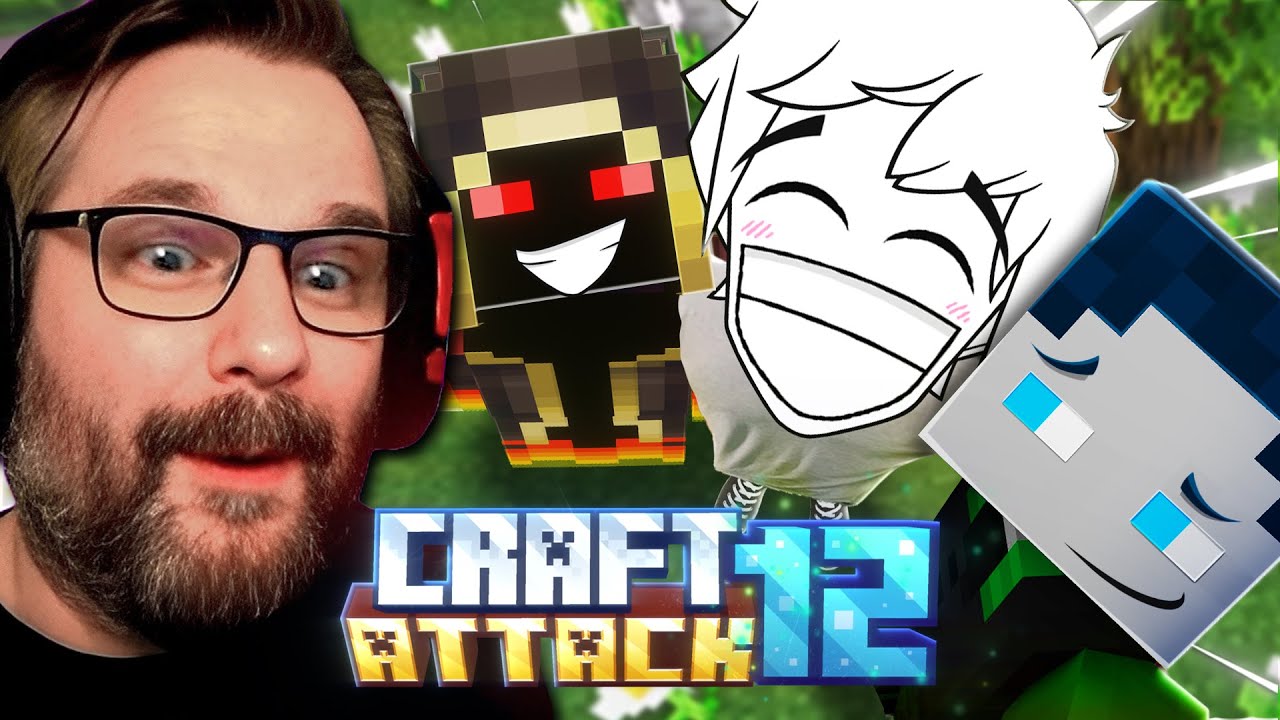 ICH zeige GRONKH den CRAFT ATTACK 12 Server 😍