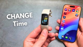 How to Change Time on Fitbit Charge 6 5