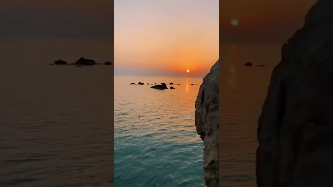 Hidden beach in Cyprus 