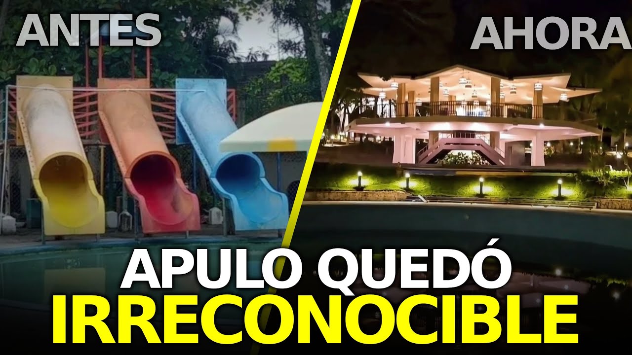 Apulo Antes Olvido Total Hoy Paraíso Tras Remodelación Bukele