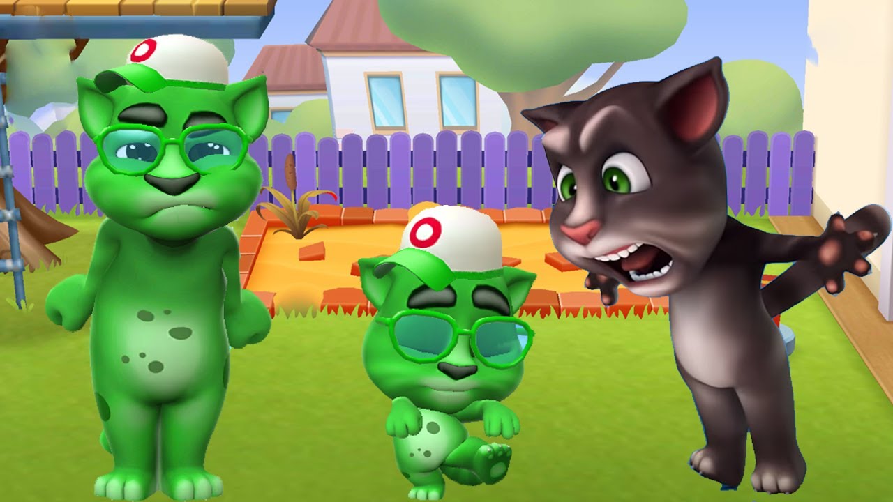 My Talking Tom Friends Virtual Pets Simulator vs My Talking Tom 2
