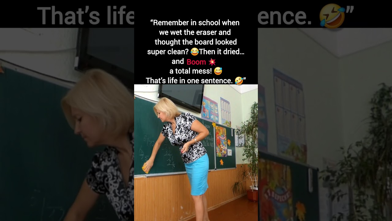 Life = A Wet Blackboard 😂😂