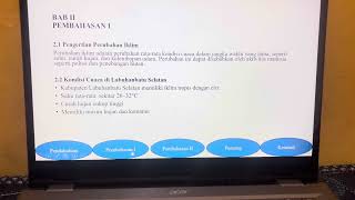 Power Point Navigasi Perubahan Iklim dan Cuaca di Kabupaten Labuhanbatu Selatan  