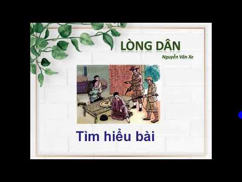Tập đọc - Bài: Lòng dân (tiết 1)
