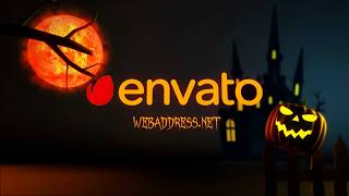 Scary Halloween Ghost Logo Reveal | After Effects template Guía